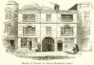 House at Thame in which Hampden Died