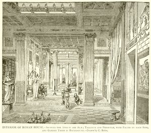 Interior of Roman House