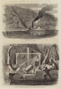Loading Cotton on the Alabama River