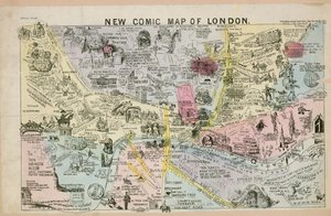 New Comic Map of London
