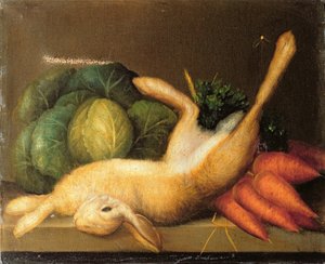 Still life of a hare