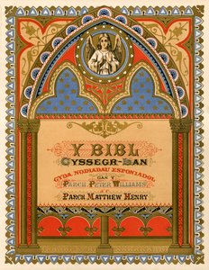 Welsh Bible title page