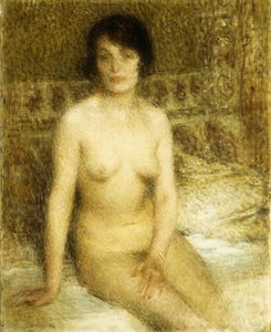 A seated Nude