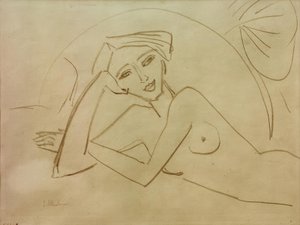 Nude Lying Girl