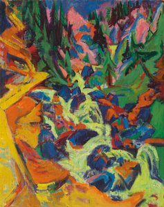 The waterfall, 1919