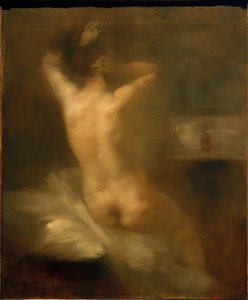 Female Nude Back View