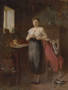 Woman in an Interior