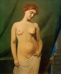 Nude Women, Green Curtain