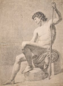 Male Nude Seated