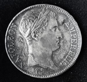 Coin depicting Napoleon I (1769-1821)