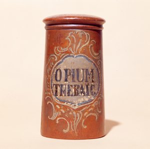 Container for Thebaic Opium
