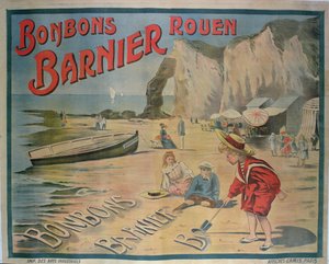 Poster advertising Barnier sweets