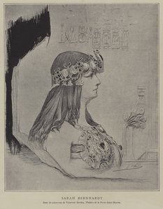 Sarah Bernhardt, French Actress