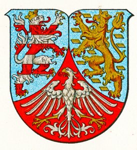 Coat of Arms of Hessen-Nassau, c.1898