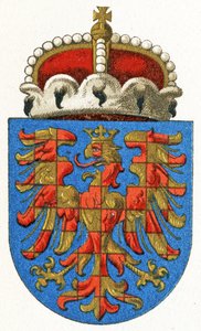 Coat of Arms of Moravia, c.1898