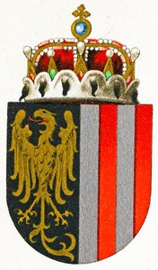 Coat of Arms of Upper Austria, c.1898