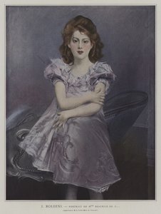 Portrait of Mademoiselle Beatrice de C...