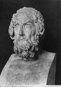 Bust of Homer, Hellenistic period (330-20 BC)