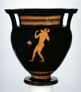 Red-Figure Krater Depicting a Discus Thrower