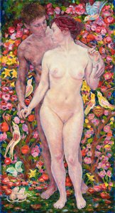 Standing Nude, Adam and Eve