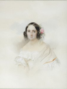 Portrait of Anna Alexeevna Olenina