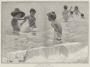 Children Bathing