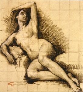 Study - Reclining Female Nude
