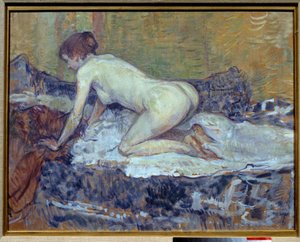 Red-Headed Nude Crouching