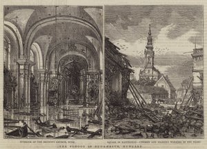 The Floods in Buda-Pesth, Hungary