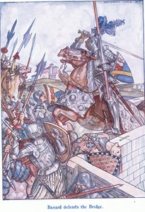 Bayard defends the bridge