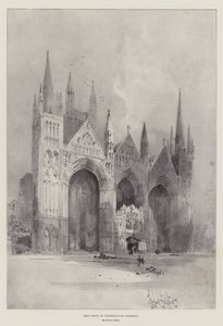 West Front of Peterborough Cathedral