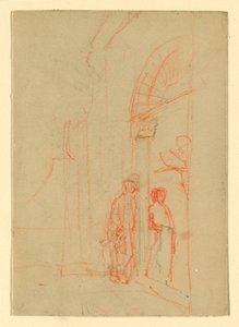 Sketch: At a Gate
