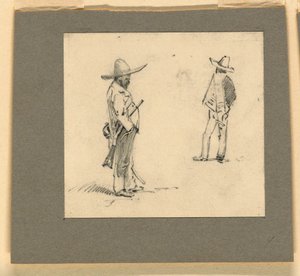 Two Mexicans Standing