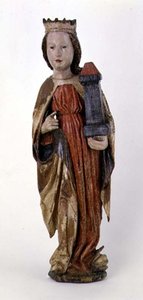 St. Barbara, from Kassa, 1450-60