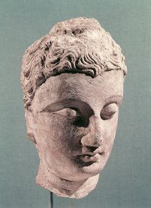 Head of Buddha, Gandhara, 2nd-4th Century
