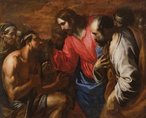 Christ Healing the Blind Man of Jericho