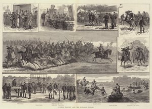 Austrian Military Life, the Hungarian Hussars