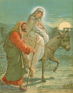 The flight into Egypt