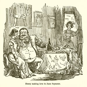 Henry making Love to Jane Seymour