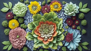Mandala: Kalanchoe Elements 01