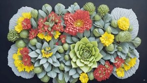 Mandala: Kalanchoe Elements 02