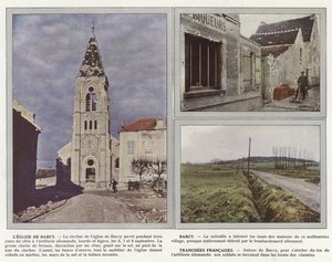 The Church of Barcy, Barcy, French Trenches