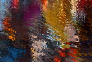 Colorful Water Reflection