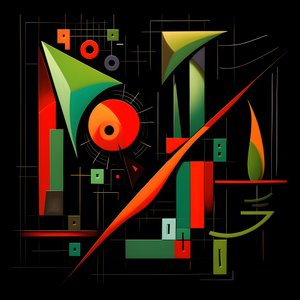 A Stock Market Trend in Picasso Style 3