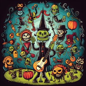 Monsters Playing Instruments 3