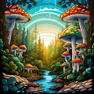 Mushroom and Forest 2