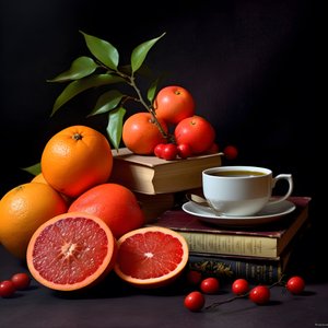 citrus fruits red book coffee 3