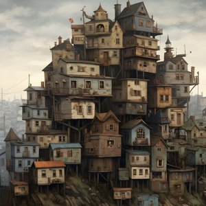 A city of lying houses