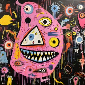 A Raucous Acrylic Painting 3
