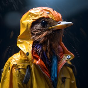 An Animal in a Raincoat